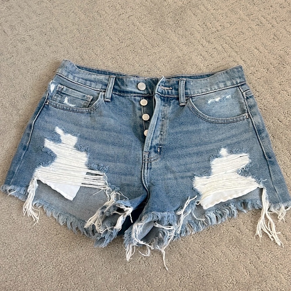 Cello Distressed Jean shorts